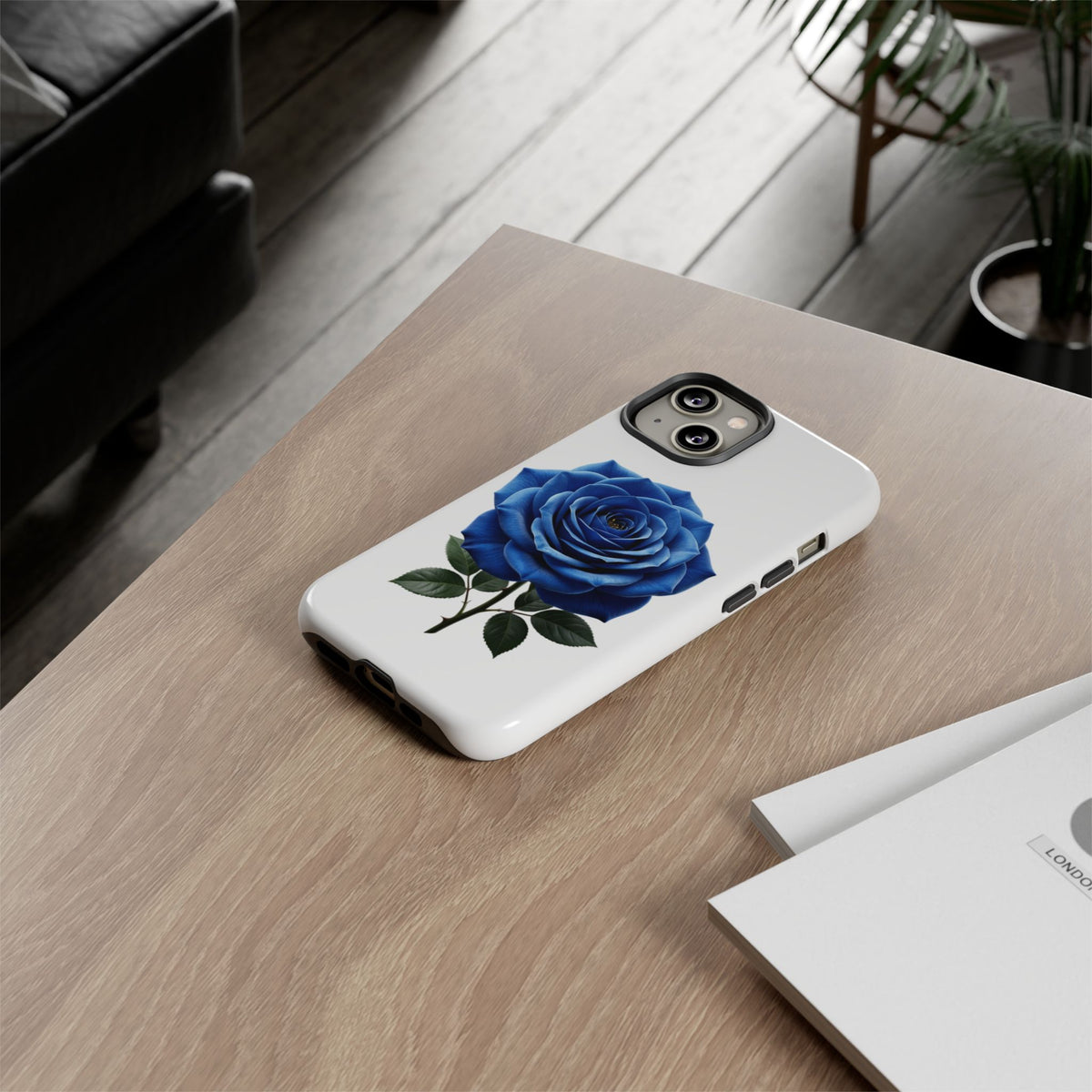 Blue Rose Phone Case