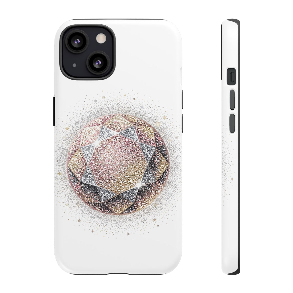 Glittery Tough Phone Cases