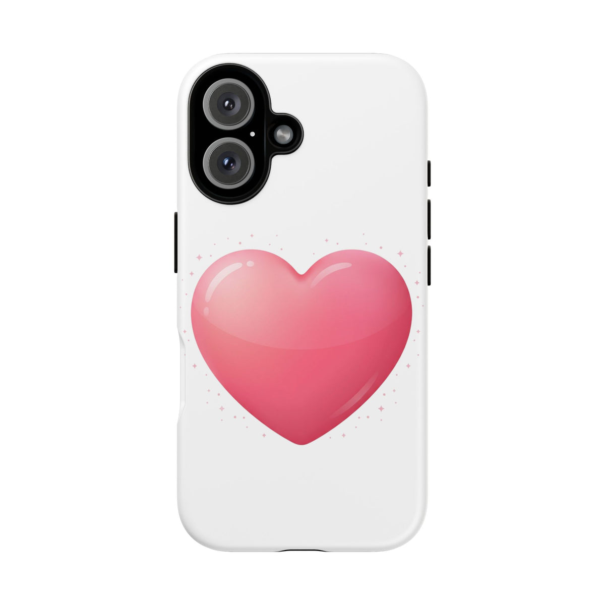 Heart Emoji Tough Case — Cute Pink Heart Phone Case for iPhone & Android