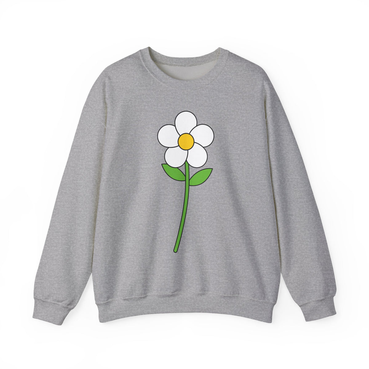 Daisy Graphic Crewneck Sweatshirt