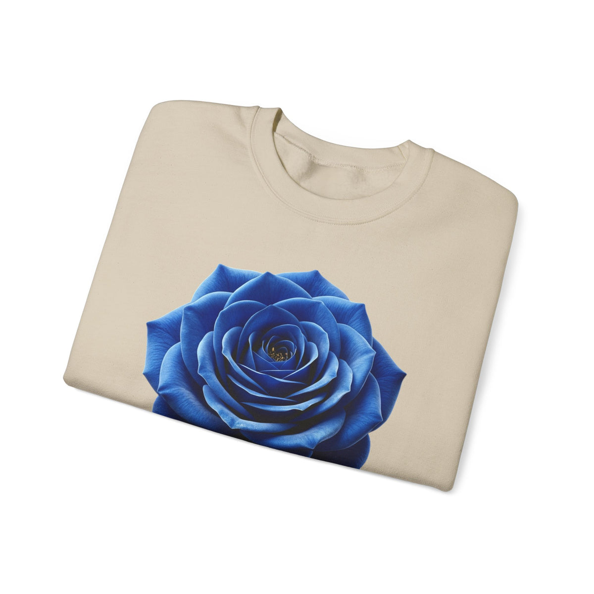 Blue Rose Crewneck Sweatshirt
