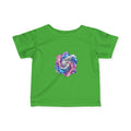 3D Glitter Design Infant Fine Jersey Tee
