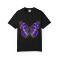 Purple Butterfly T-Shirt — Vibrant Vintage Moth Graphic Tee