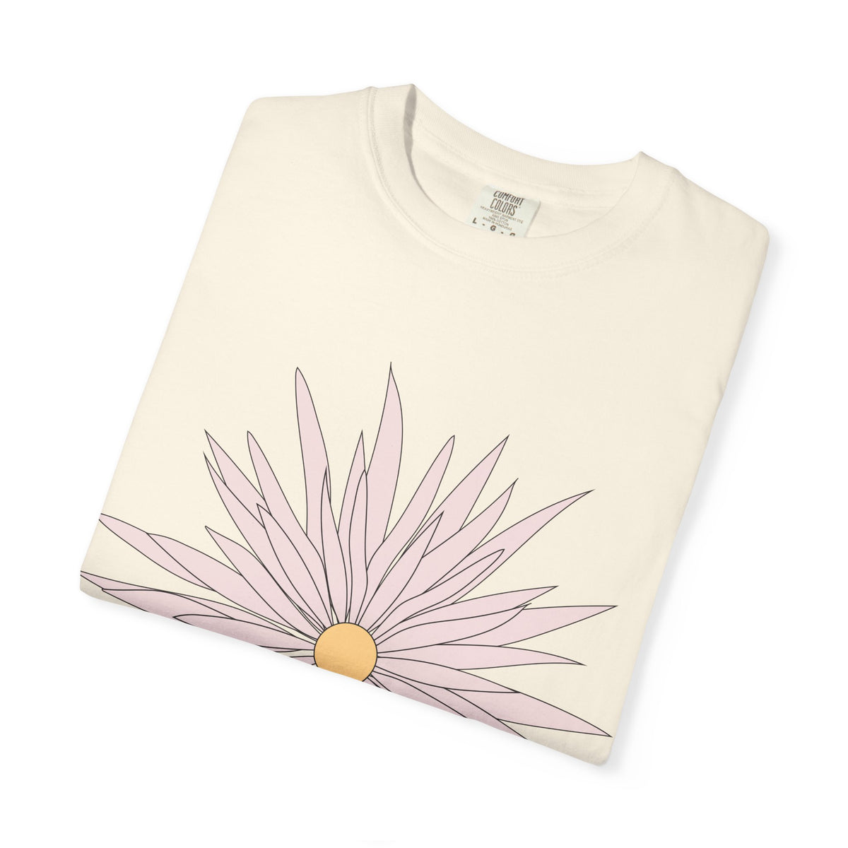 Pink Daisy Graphic T-Shirt