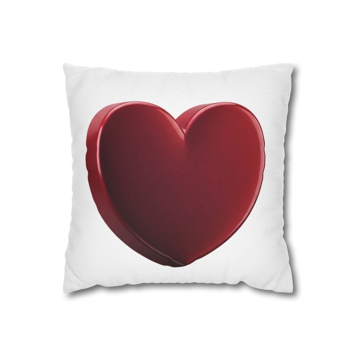 Red Heart Spun Polyester Square Pillowcase