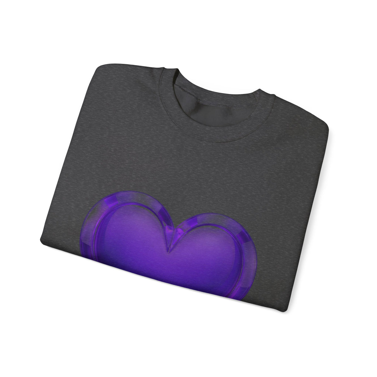 Purple Heart Unisex Heavy Blend™ Crewneck Sweatshirt