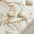 Bikini Swimwear with Triangle Cups, Sexy Beach Bathing Suit