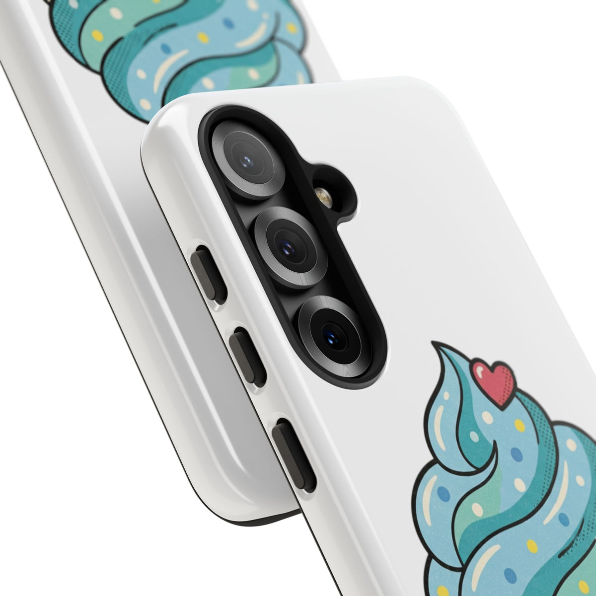 Blue Cupcake Tough Phone Cases