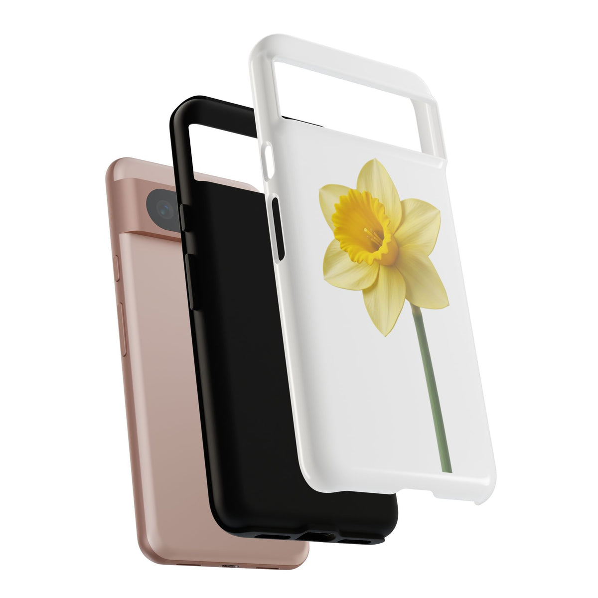 Daffodil Blossom Tough Phone Case — Yellow Spring Floral iPhone Cover