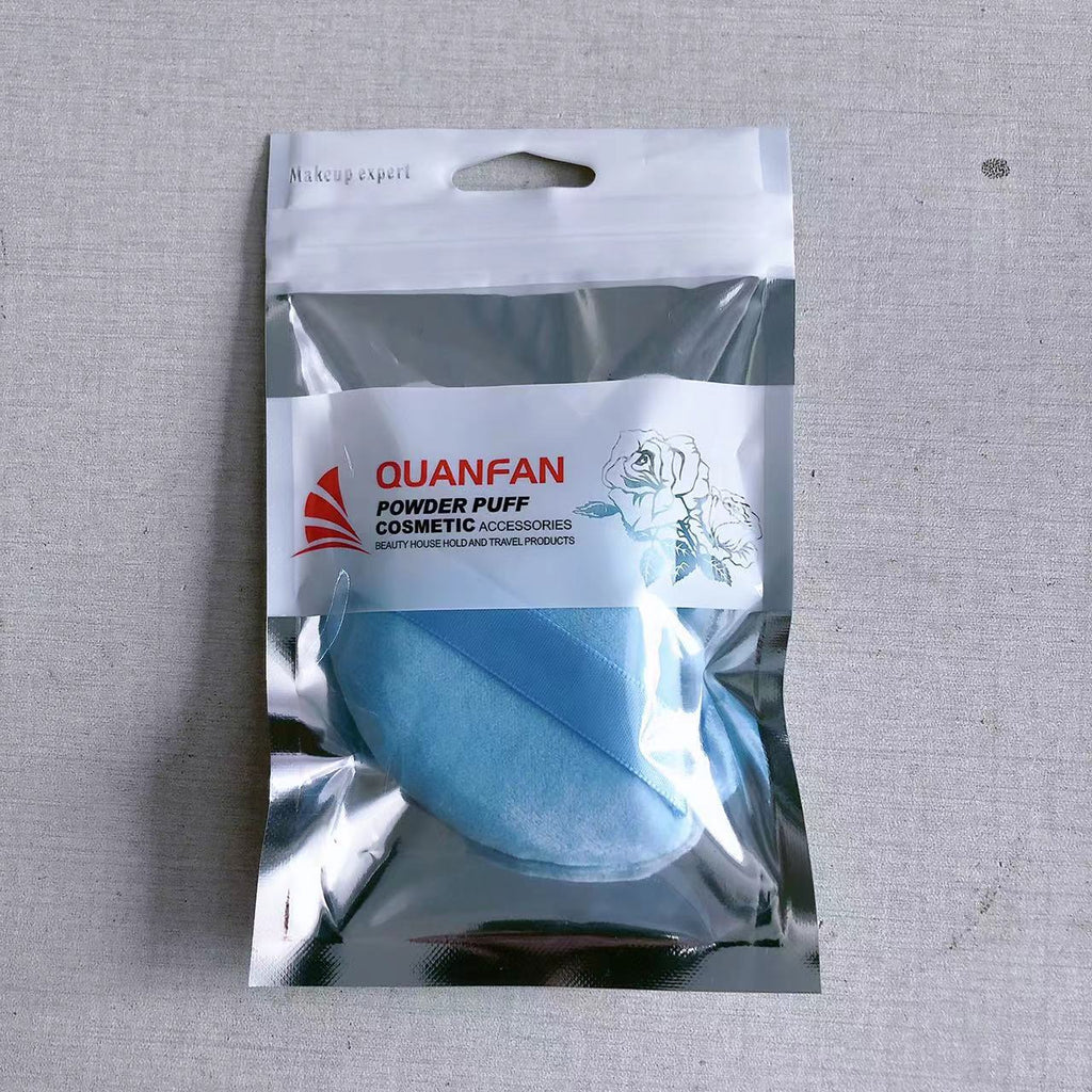 Triangle Dry Powder Puff Fiber Crystal Cotton Delicate On Makeup Beauty Tools Powder Puff