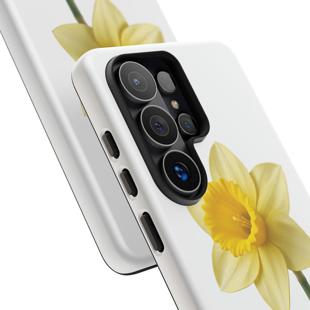 Daffodil Blossom Tough Phone Case — Yellow Spring Floral iPhone Cover