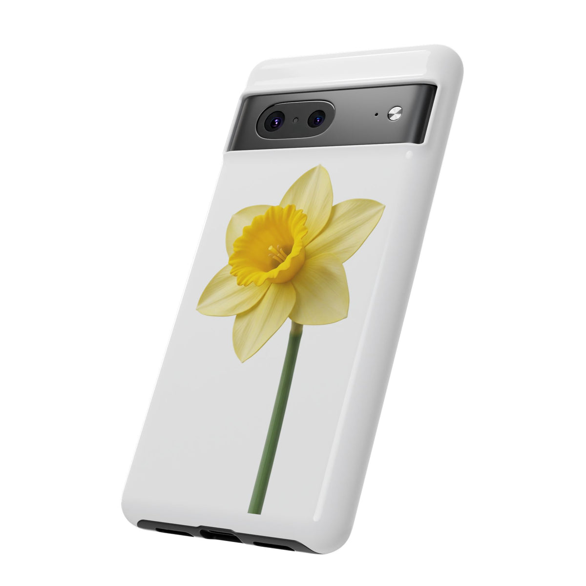 Daffodil Blossom Tough Phone Case — Yellow Spring Floral iPhone Cover