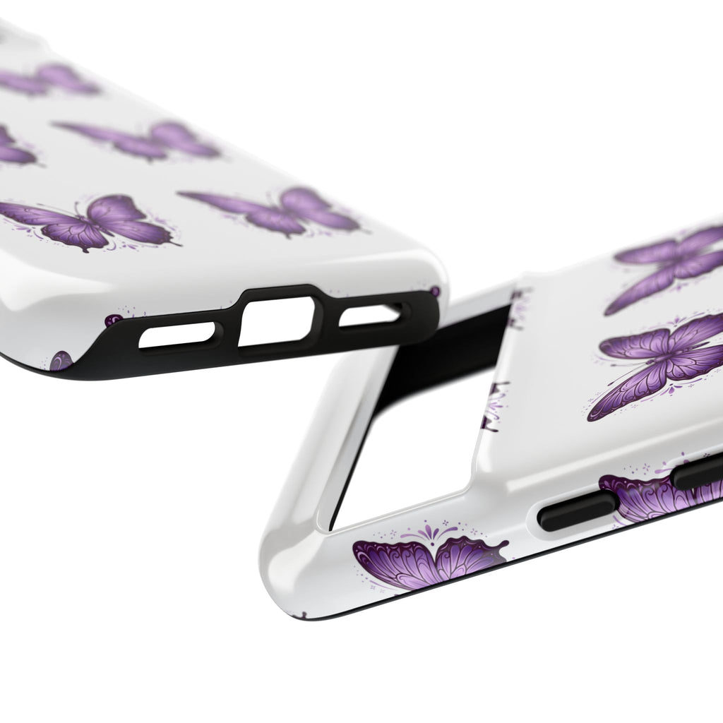Purple Butterfly Phone Case