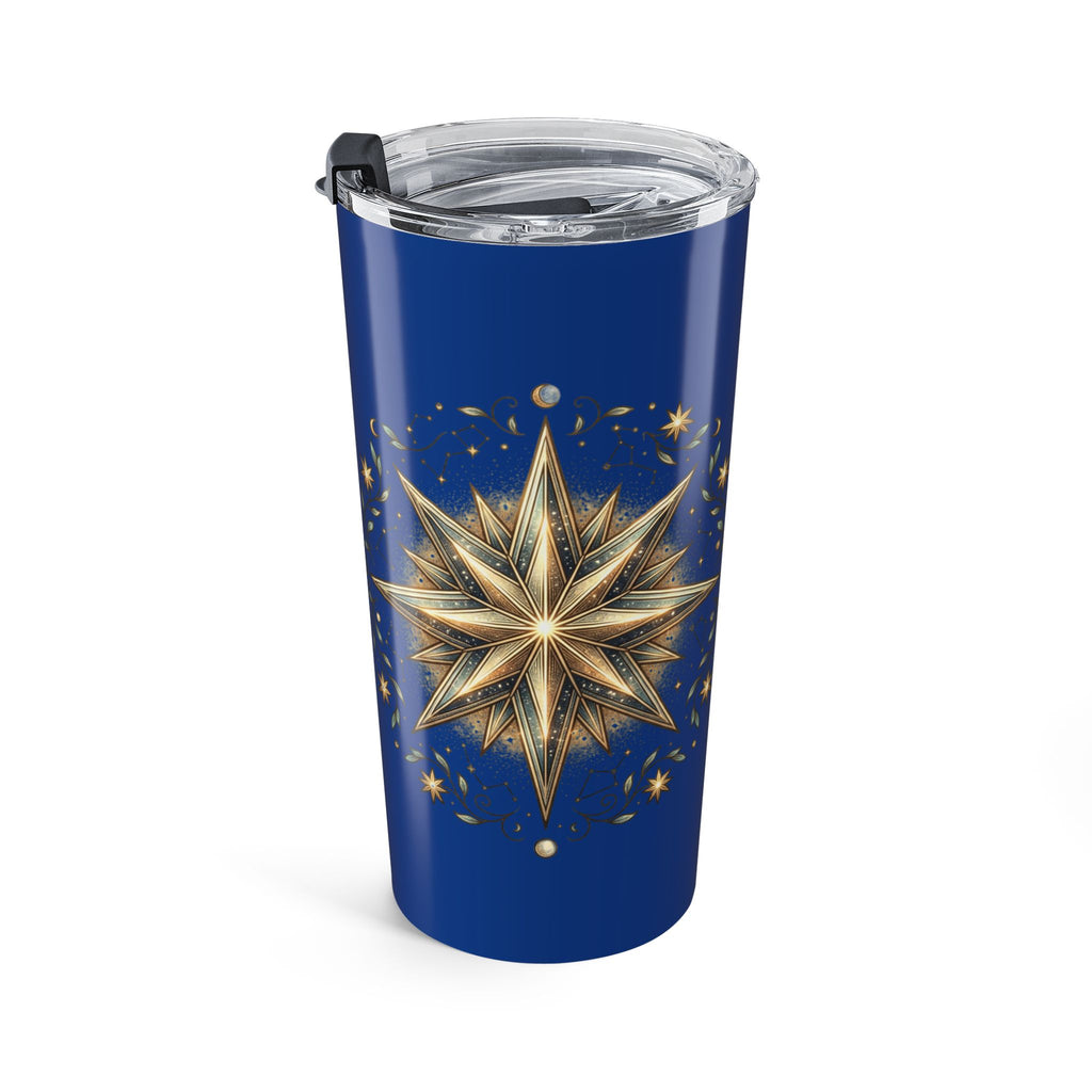 Star Print Navy Insulated Tumbler 20oz