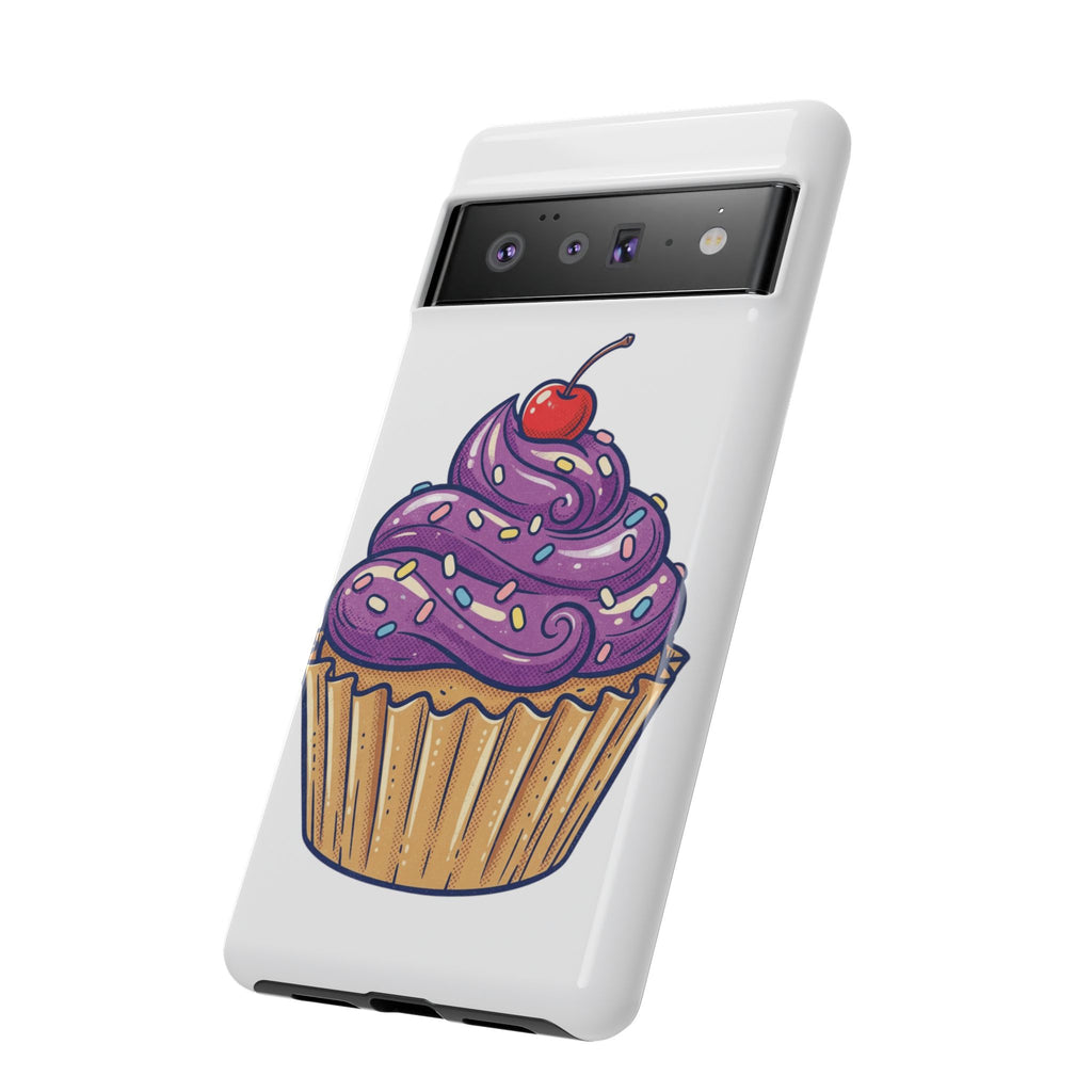 Purple Cupcake Tough Phone Cases