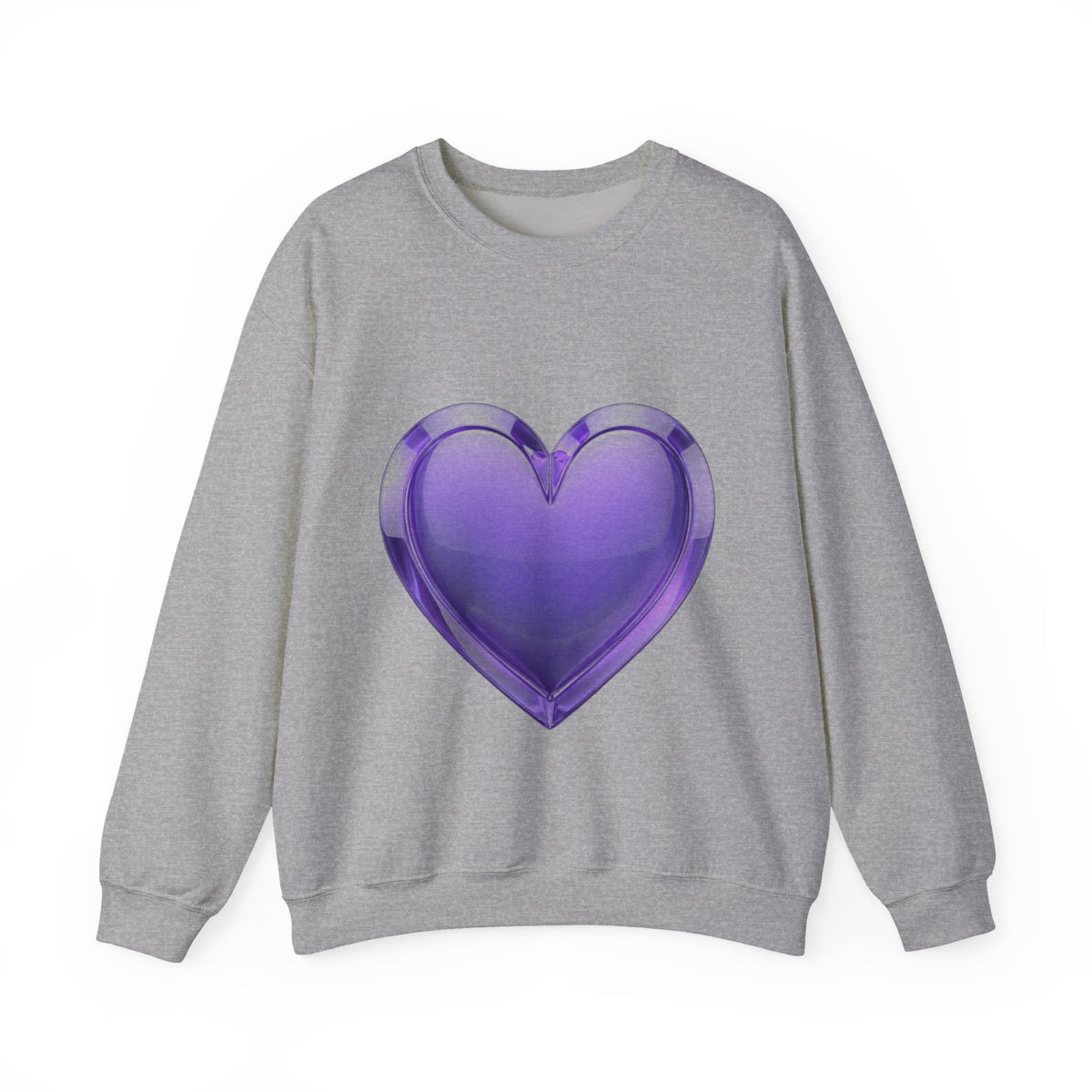Purple Heart Unisex Heavy Blend™ Crewneck Sweatshirt