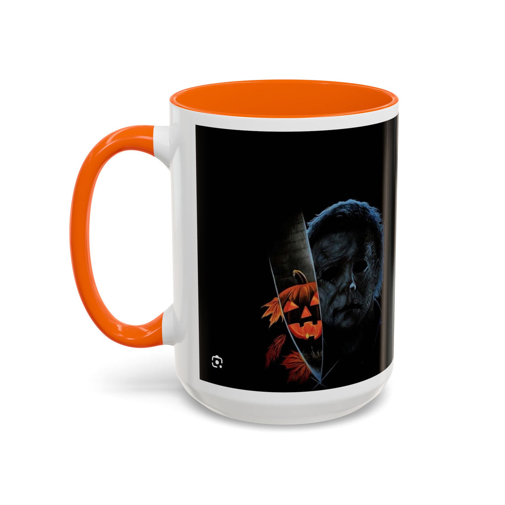 Michael Myers Halloween Coffee Mug — Horror Pumpkin Accent Mug (11/15oz)