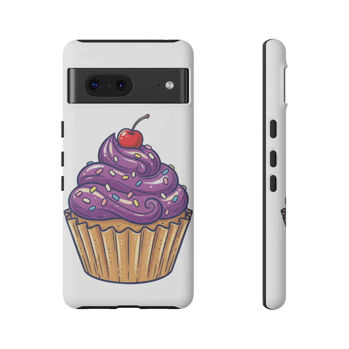 Purple Cupcake Tough Phone Cases