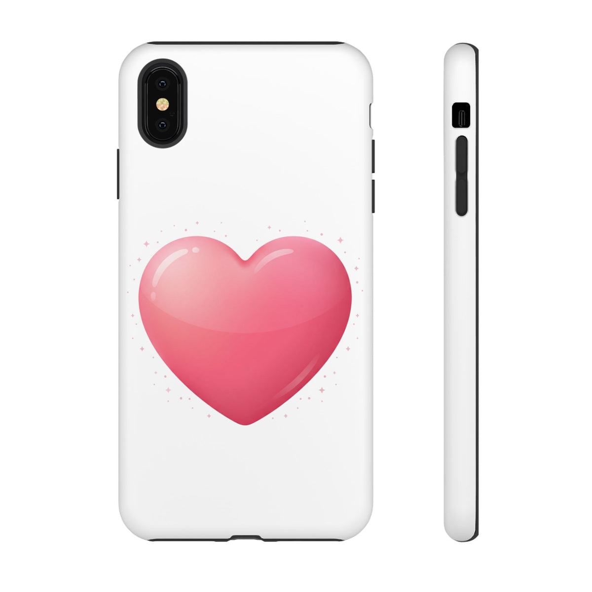 Heart Emoji Tough Case — Cute Pink Heart Phone Case for iPhone & Android
