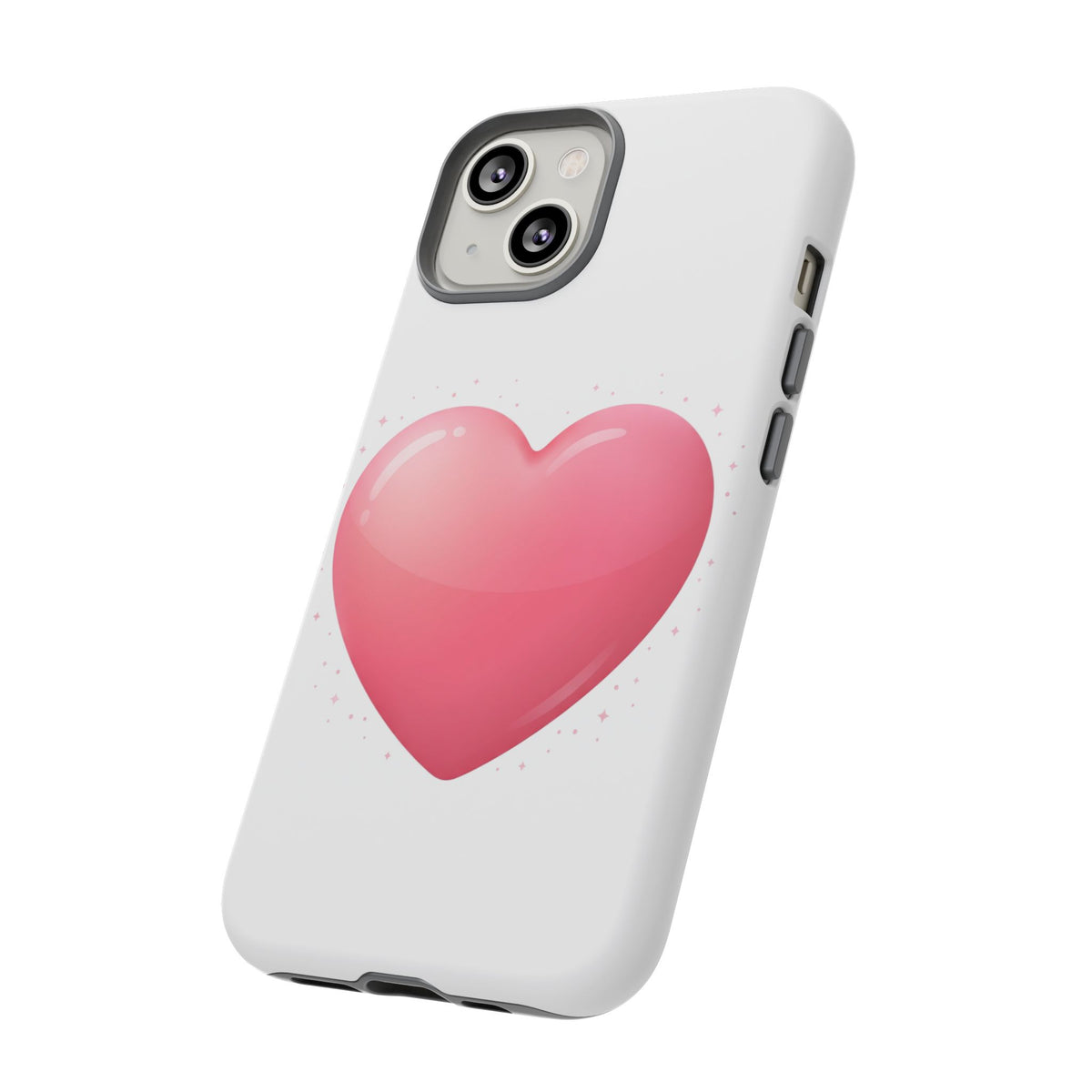 Heart Emoji Tough Case — Cute Pink Heart Phone Case for iPhone & Android
