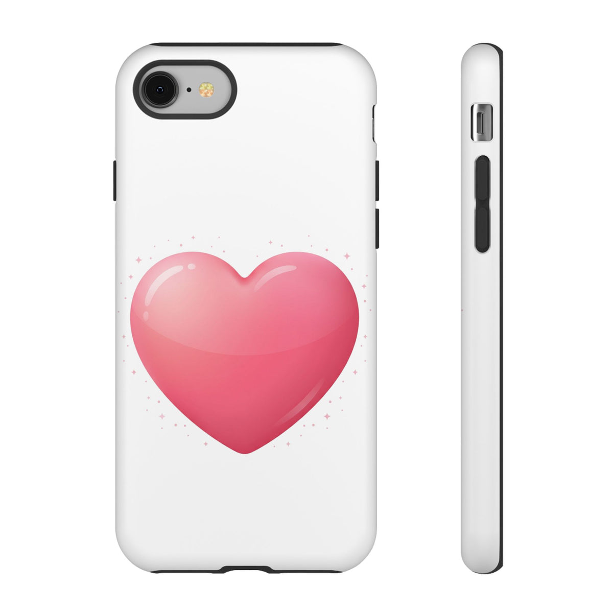 Heart Emoji Tough Case — Cute Pink Heart Phone Case for iPhone & Android
