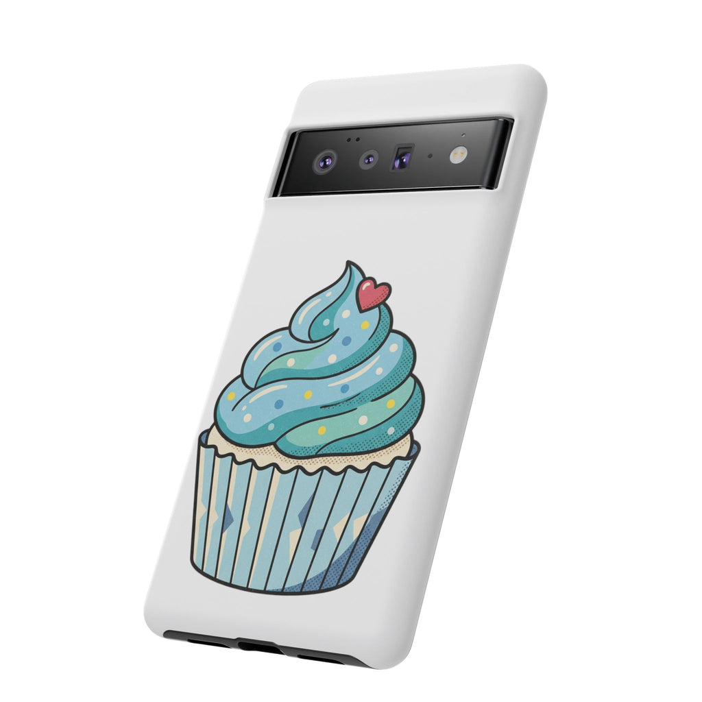 Blue Cupcake Tough Phone Cases