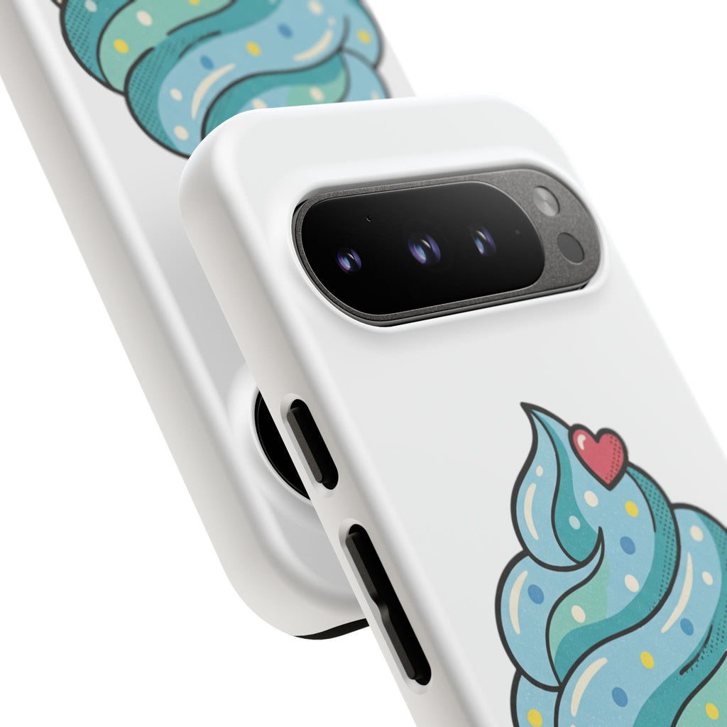 Blue Cupcake Tough Phone Cases
