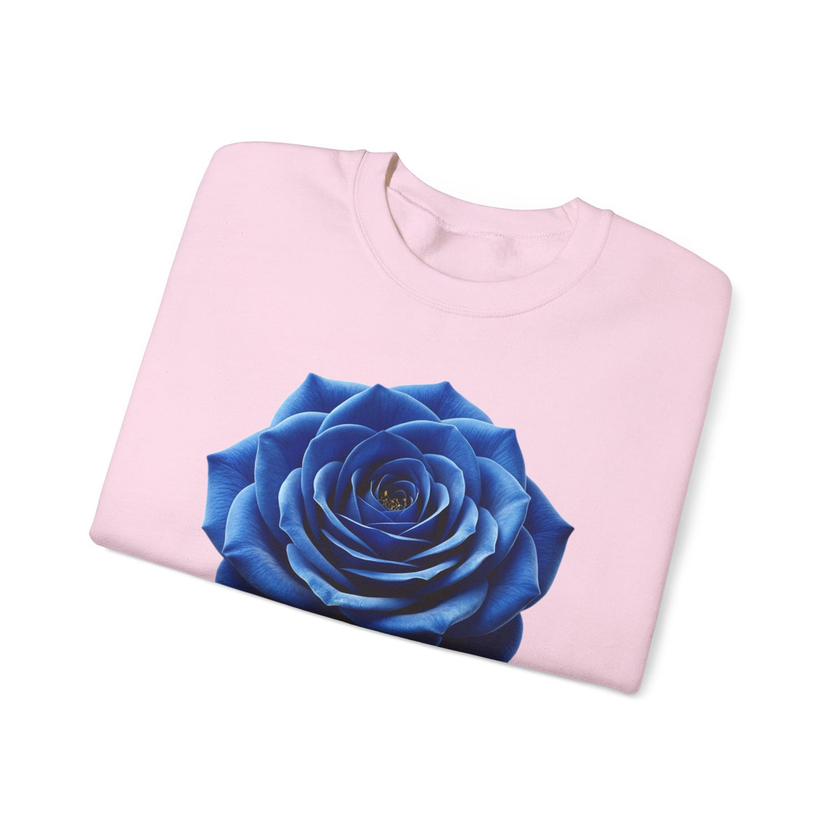 Blue Rose Crewneck Sweatshirt
