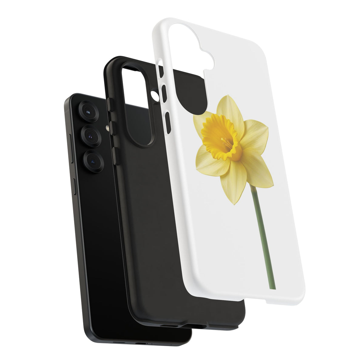 Daffodil Blossom Tough Phone Case — Yellow Spring Floral iPhone Cover