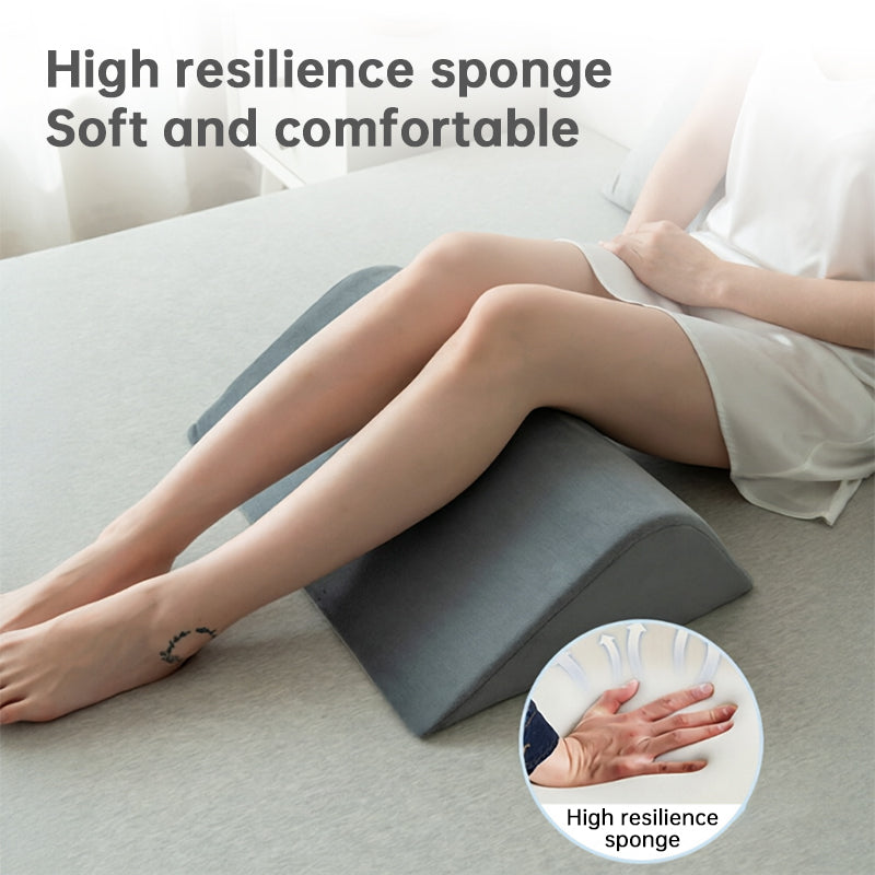 Foam Wedge Pillow Set - Leg Elevation & Back Support for Sleeping, and Pregnancy