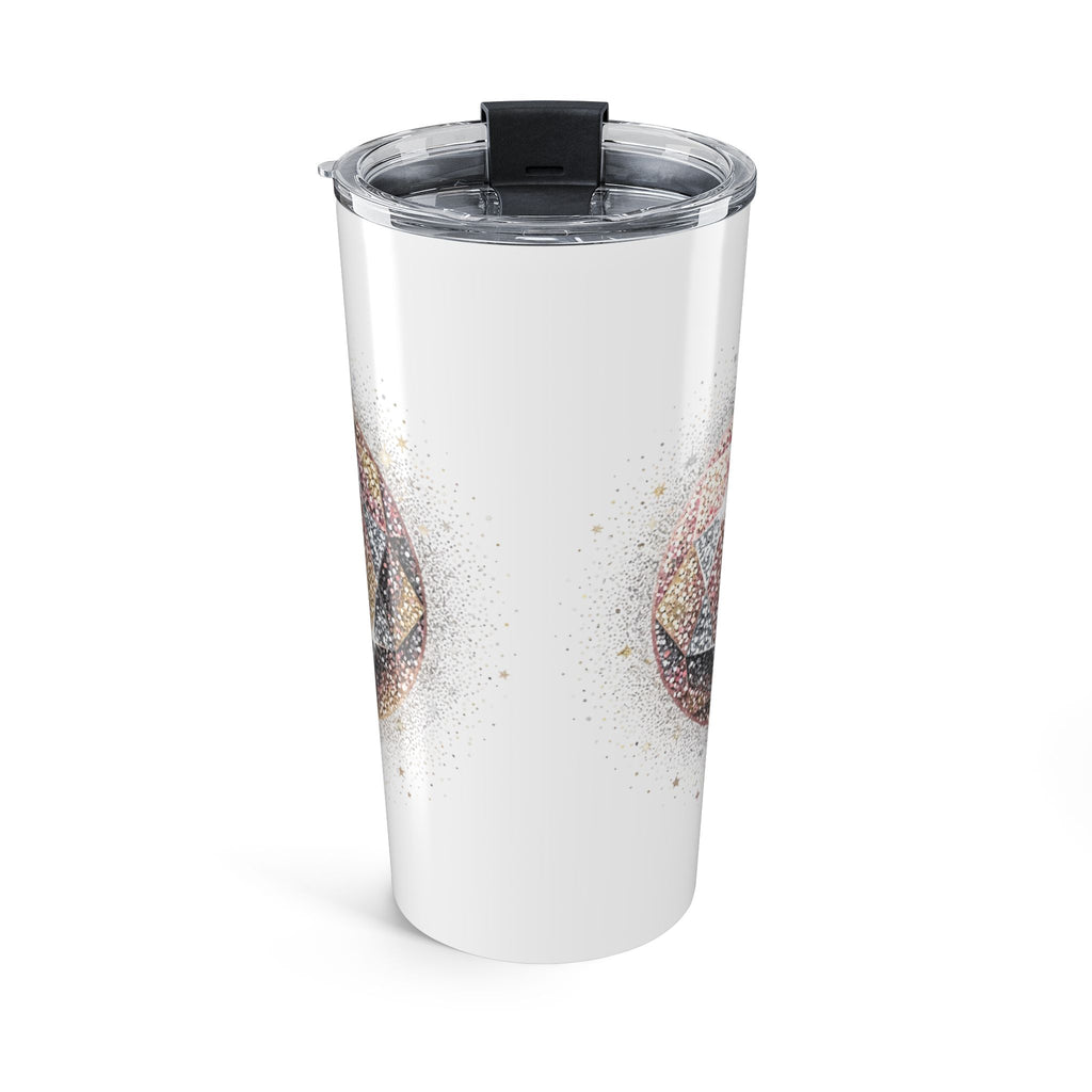Glittery White Tumbler 20oz