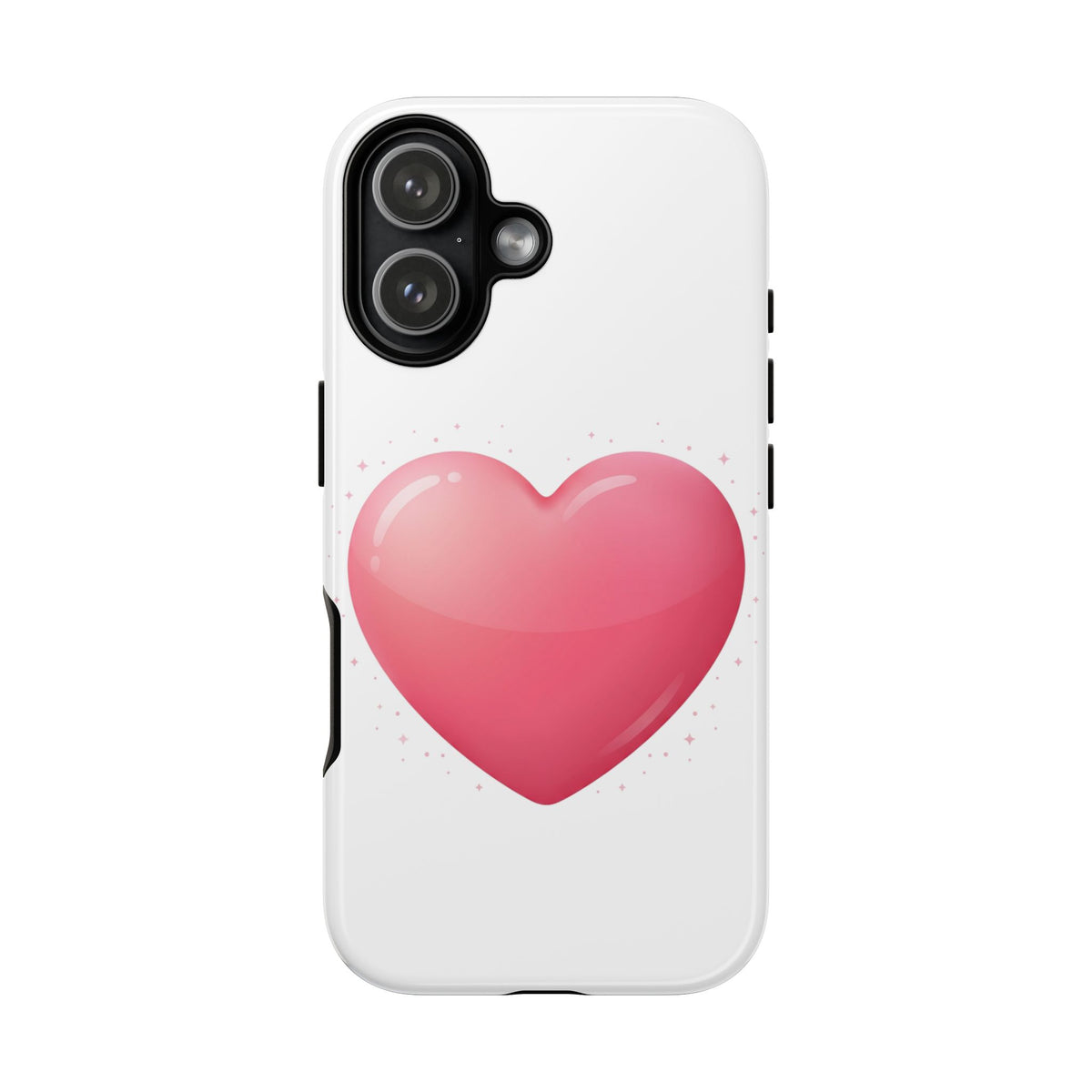 Heart Emoji Tough Case — Cute Pink Heart Phone Case for iPhone & Android