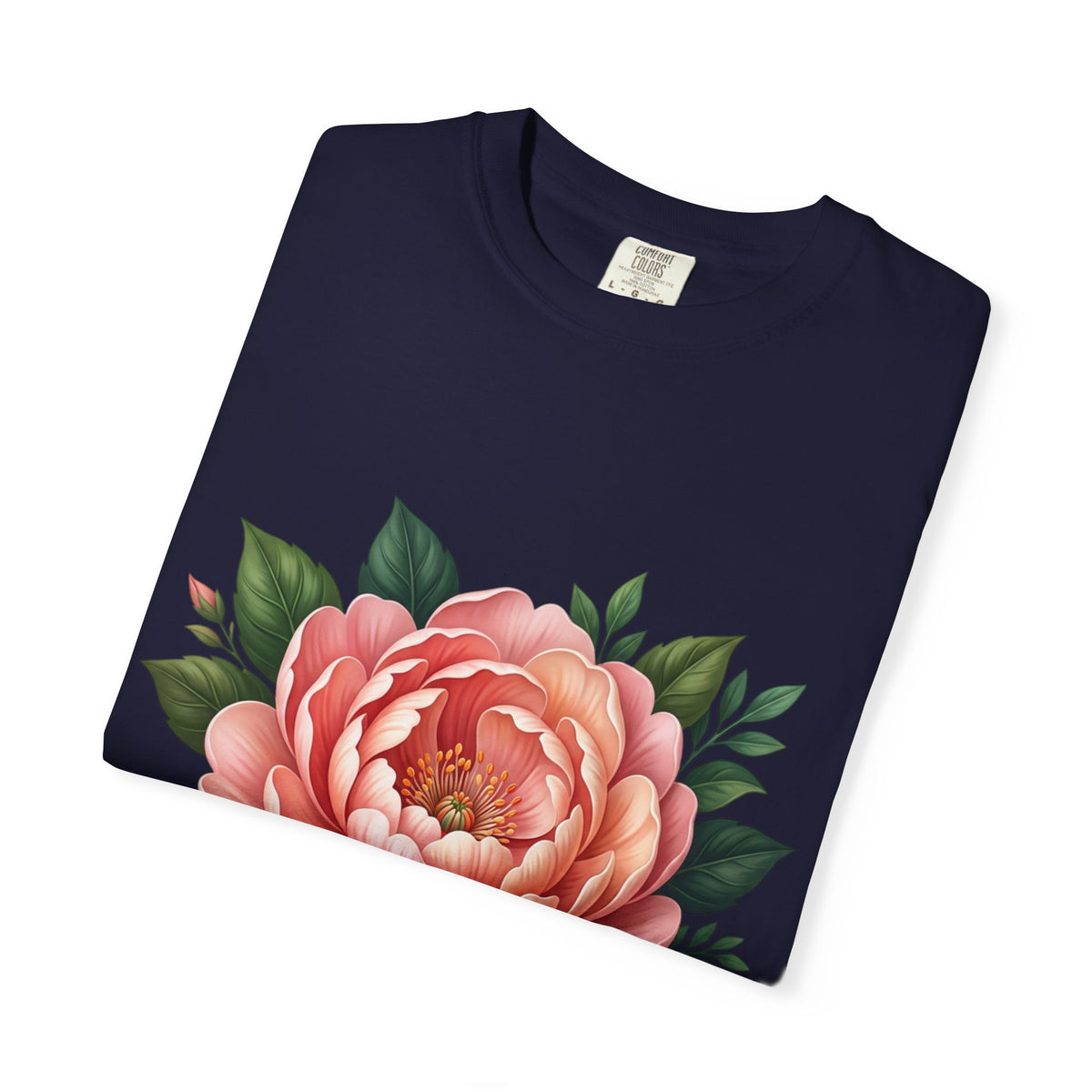 Peony Bloom T-Shirt — Vintage Floral Graphic Tee