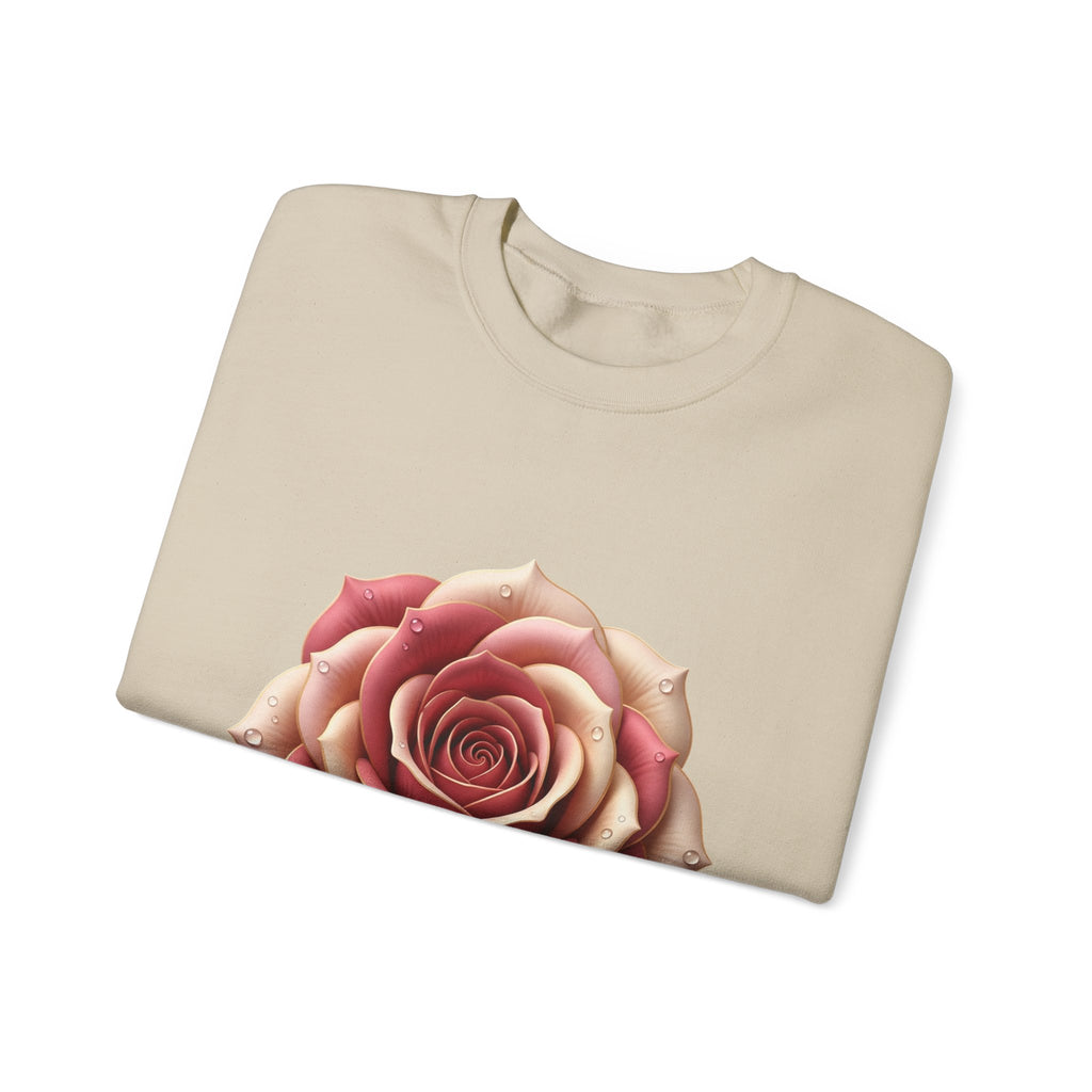 Rose Bloom Crewneck Sweatshirt