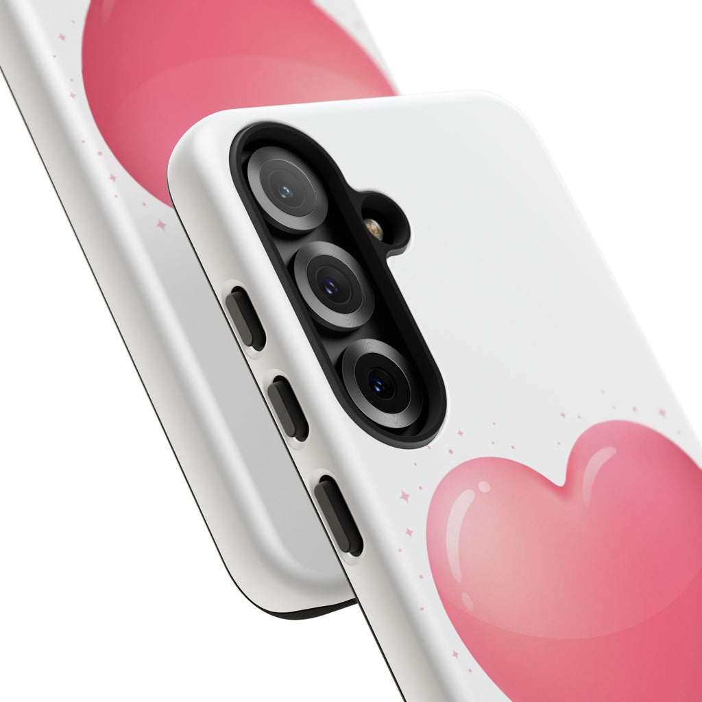 Heart Emoji Tough Case — Cute Pink Heart Phone Case for iPhone & Android