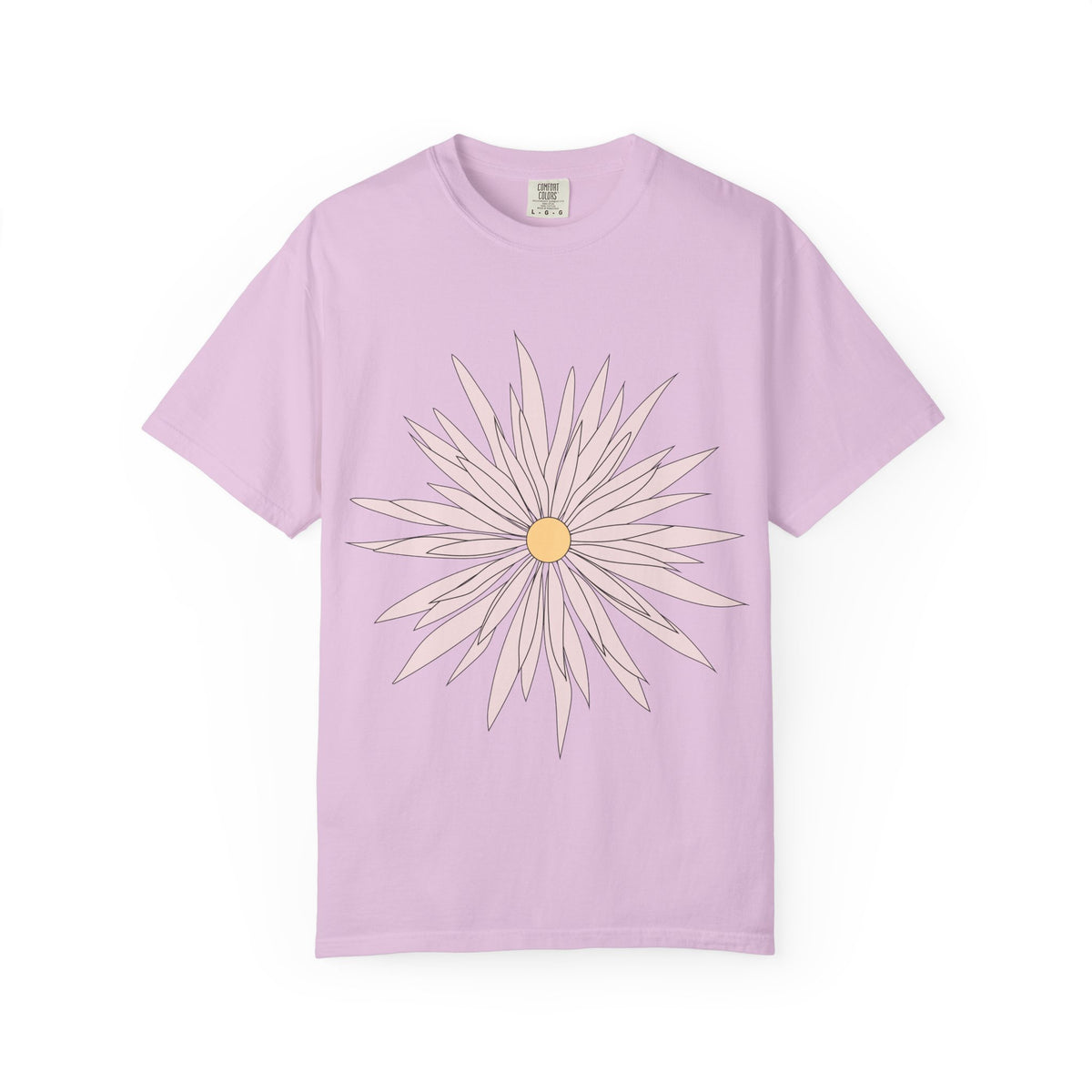 Pink Daisy Graphic T-Shirt