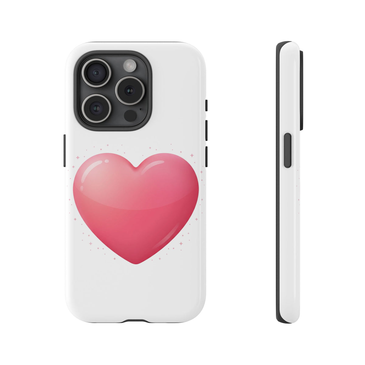 Heart Emoji Tough Case — Cute Pink Heart Phone Case for iPhone & Android