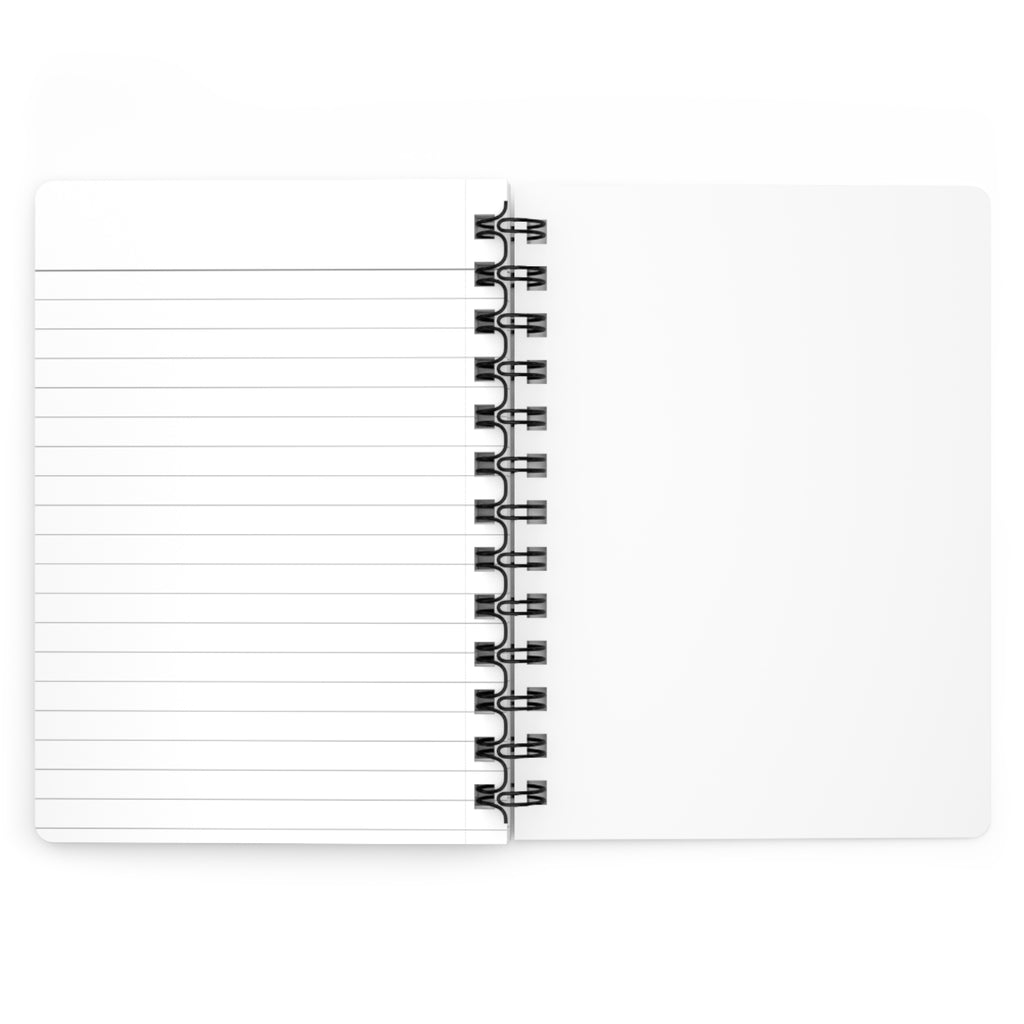 Purple Butterfly Spiral Bound Journal