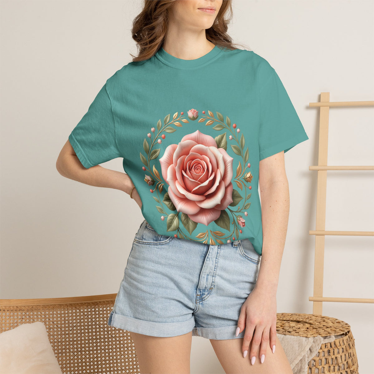 Rose Wreath T-Shirt