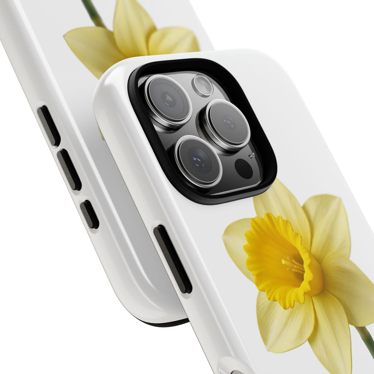 Daffodil Blossom Tough Phone Case — Yellow Spring Floral iPhone Cover