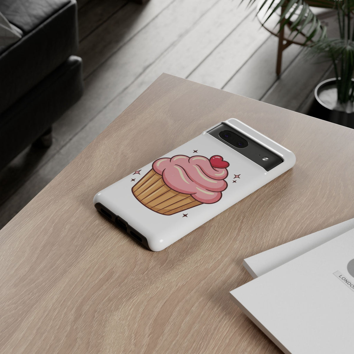 Pink Cupcake Phone Tough Cases
