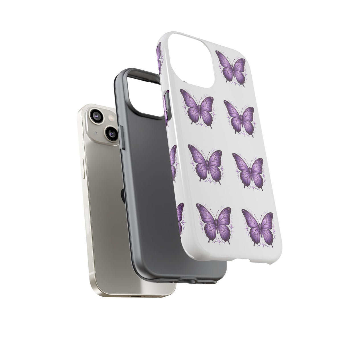Purple Butterfly Phone Case