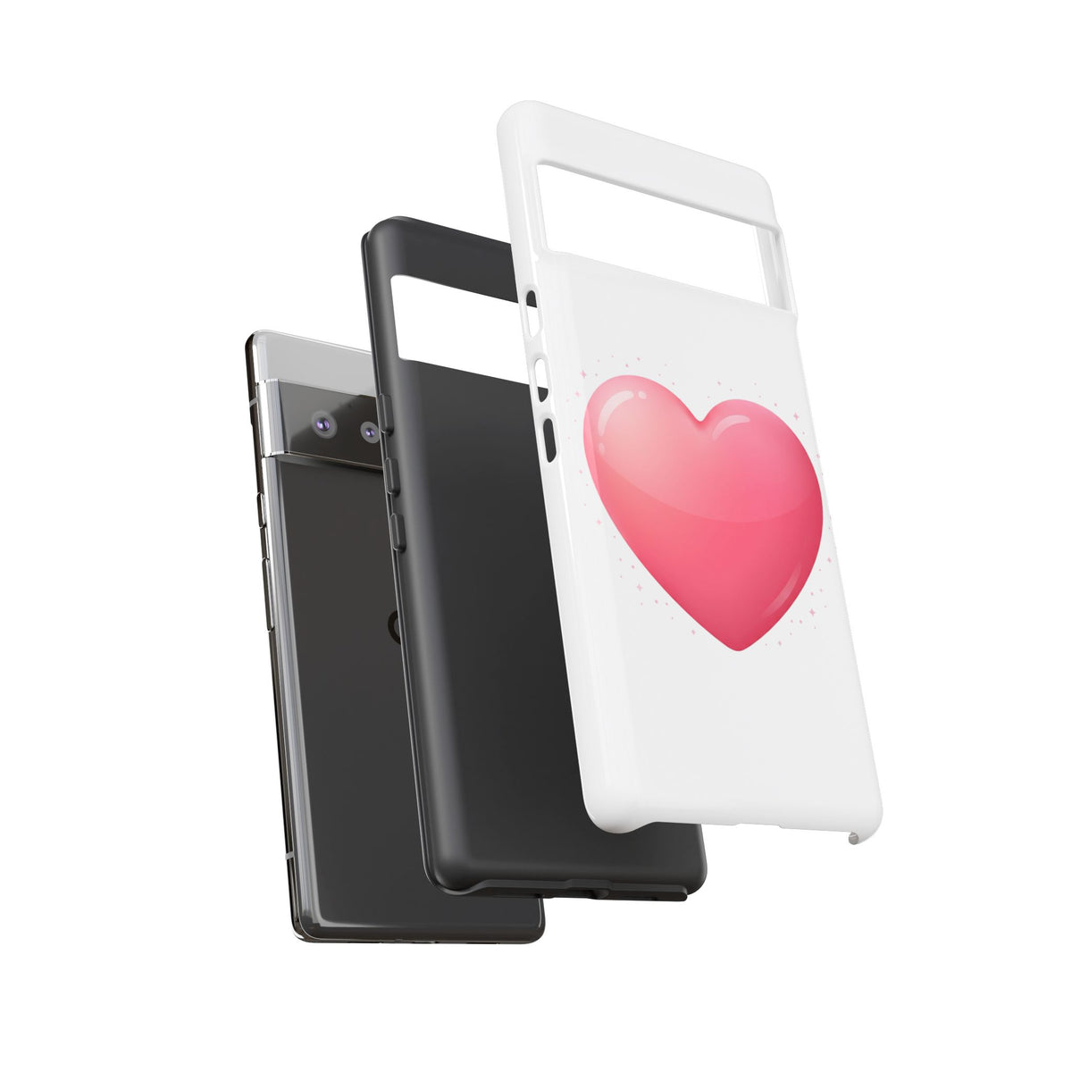 Heart Emoji Tough Case — Cute Pink Heart Phone Case for iPhone & Android