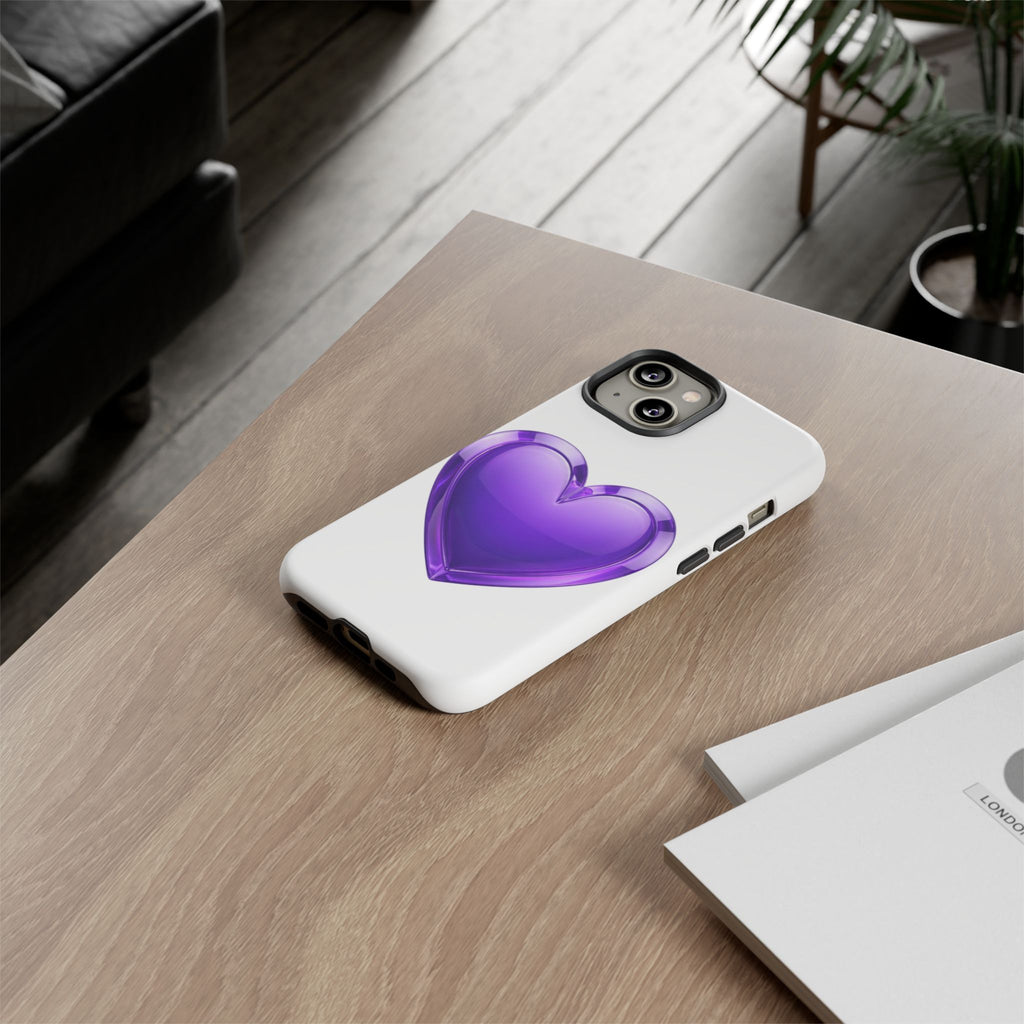 Purple Heart Tough Phone Cases