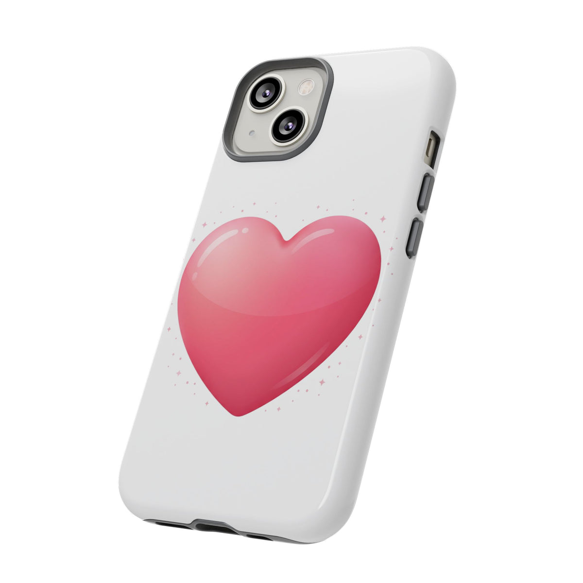 Heart Emoji Tough Case — Cute Pink Heart Phone Case for iPhone & Android