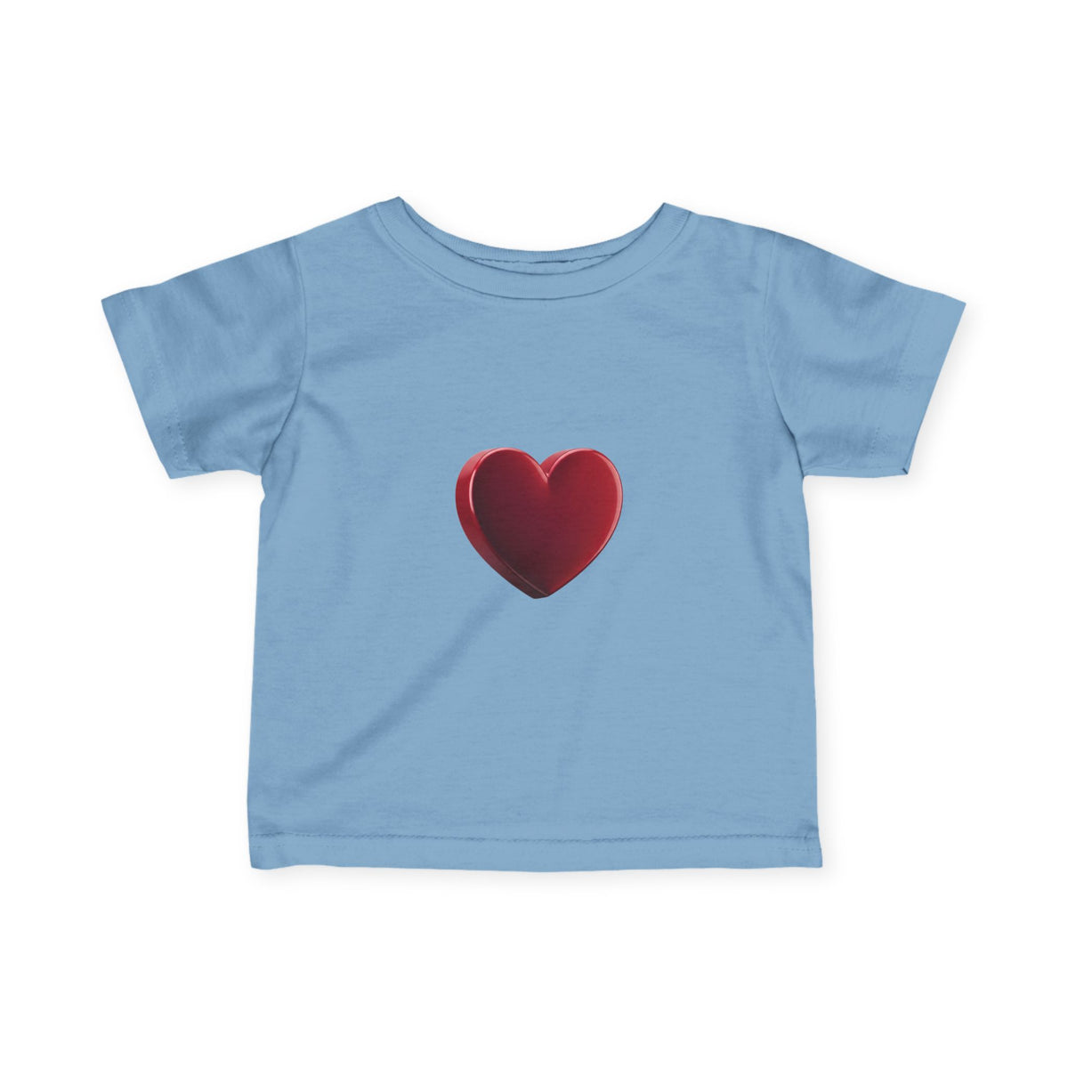 Infant Tee - Red Heart Graphic Baby Shirt