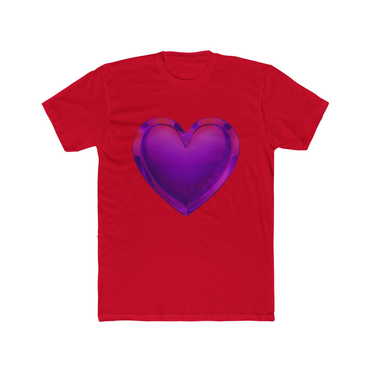 Purple Heart Unisex Cotton Crew Tee