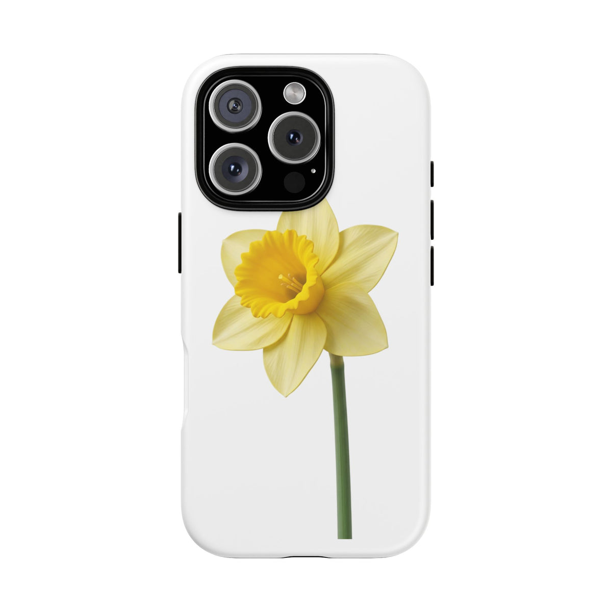 Daffodil Blossom Tough Phone Case — Yellow Spring Floral iPhone Cover
