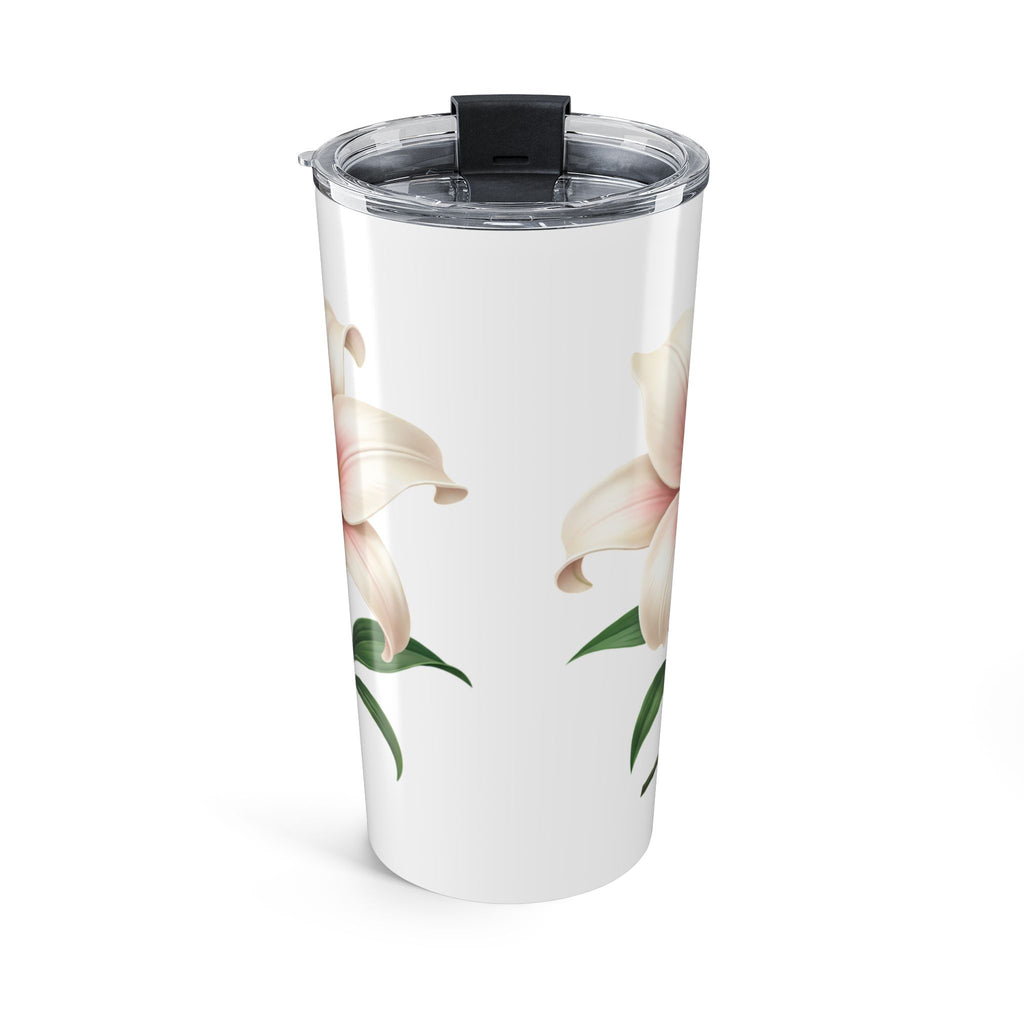 White Lily Tumbler 20oz