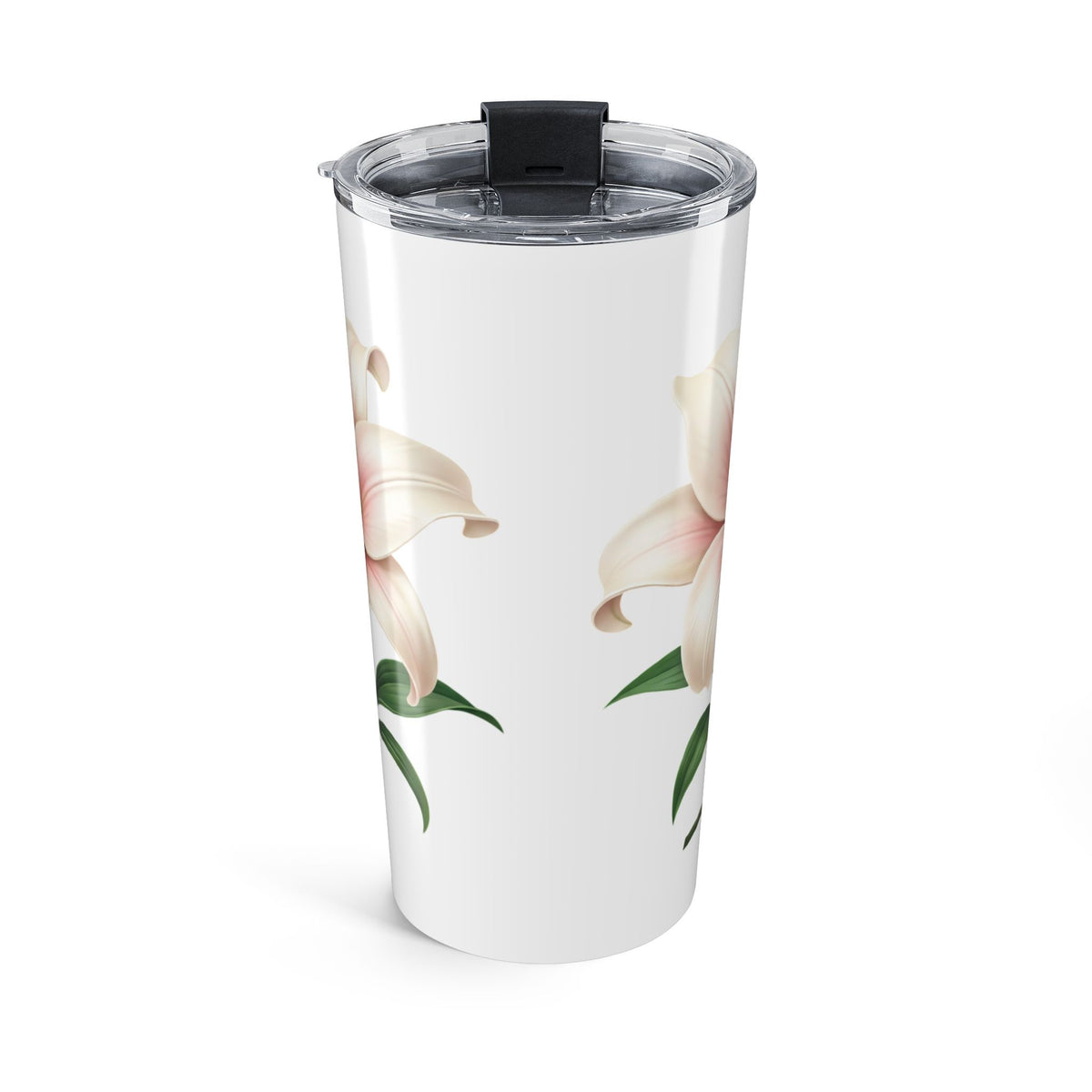 White Lily Tumbler 20oz